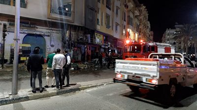 إصابة 4 أشخاص في انفجار أسطوانة غاز بمطعم أكلات سريعة بالغردقة