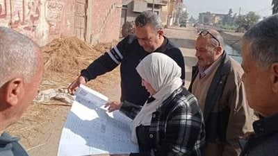 حملات مكبرة بالوحدات المحلية في الدقهلية لإزالة التعديات على الأراضي الزراعية | صور 