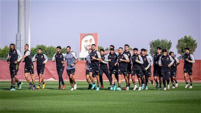 الأهلي يختتم تدريباته استعدادًا لمباراة حتا الإماراتي