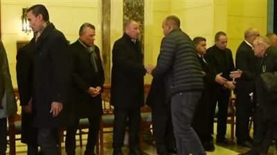 محمود الخطيب يصل عزاء العامري فاروق نائب رئيس الأهلي بمسجد المشير طنطاوي | بث مباشر