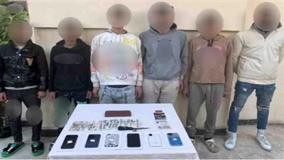 القبض على 5 أشخاص كونوا عصابة لنشل المواطنين بالموسكي