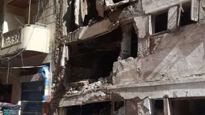 انهيار سقف عقار دون إصابات في الإسكندرية