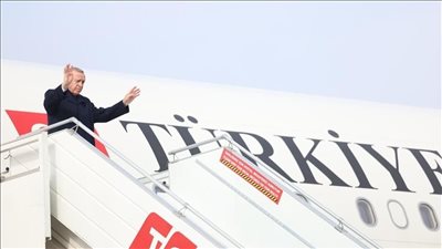 أردوغان يغادر الإمارات متوجها إلى مصر