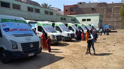كشف وعلاج بالمجان.. صحة المنيا تنظم قافلة طبية بقرية إدمو اليوم