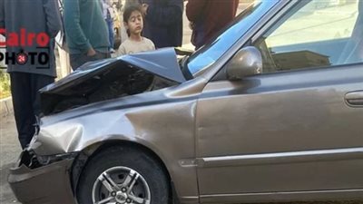 تصادم سيارة ميكروباص بأخرى ملاكي أمام نادي الزمالك بالجيزة| بث مباشر