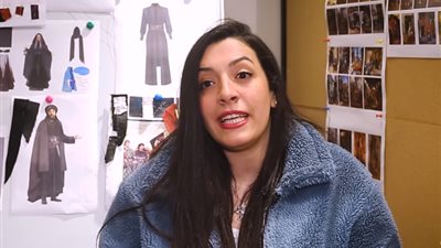كريستينا أمير مصممة أزياء الحشاشين: بيتر ميمي قالي عايز حسن الصباح يكون مرعب|فيديو
