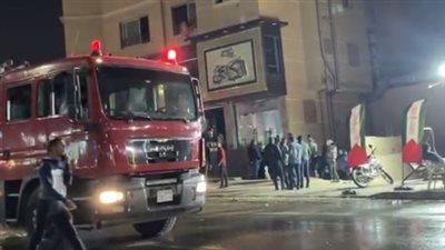 التهم 500 متر وتفحم بالكامل.. سبب حريق عمارة شيخ الكبابجي بمدينة نصر | صور 