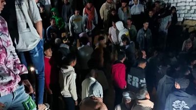 تشييع جنازة شاب أنهى حياته بإلقاء نفسه أمام أحد القطارات ببني سويف 
