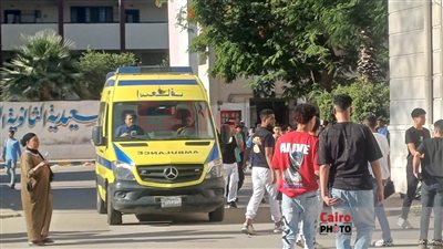امتحانات نهاية العام.. الدفع بسيارات إسعاف للتعامل مع الحالات الطارئة أمام لجان الجيزة
