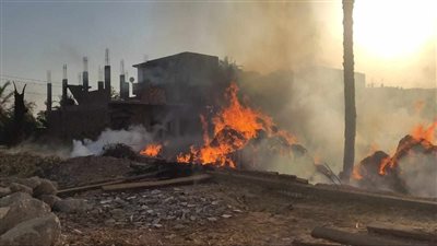 السيطرة على حريق نشب بعصارة قصب في قنا دون إصابات