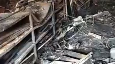 نشوب حريق في محل للمفروشات والأدوات المنزلية بالمنوفية.. وصاحبه: خسرت مليون جنيه | بث مباشر