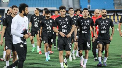  منتخب مصر يواصل تدريباته استعدادا لمباراة بوركينا فاسو في تصفيات كأس العالم