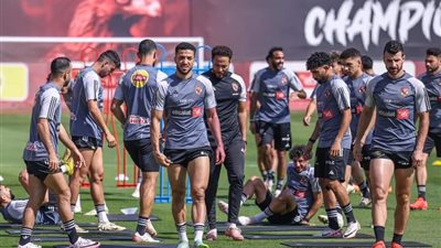 الأهلي يختتم تدريباته استعدادا لمباراة طلائع الجيش في الدوري 