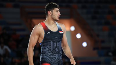 محمد جبر يخوض منافسات الميدالية البرونزية بالمصارعة في أولمبياد باريس اليوم