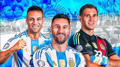 أرقام مميزة لمنتخب الأرجنتين بعد تخطي الإكوادور والتأهل لنصف نهائي كوبا أمريكا