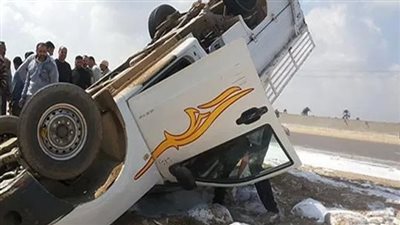 كانوا راجعين من عملهم.. مصرع 3 شباب من الفيوم في انقلاب سيارة بطريق العبور | بث مباشر