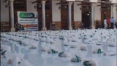 الجامع الأزهر يجهز 12 ألف وجبة إفطار للصائمين احتفالًا بيوم عاشوراء | بث مباشر 