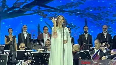 يا عروس التاريخ.. ماجدة الرومي تغني لمصر في حفلها بمهرجان العلمين