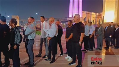 حسن حمدي وسيد معوض أبرز الحاضرين في عزاء نجل محمود طاهر| صور 