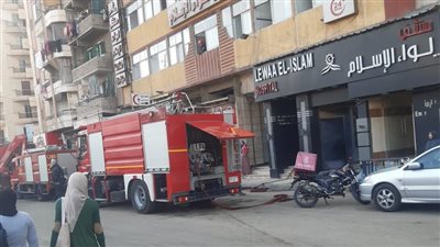 وفاة شخص وإصابة 2 آخرين في حريق بمستشفى لواء الإسلام بالإسكندرية