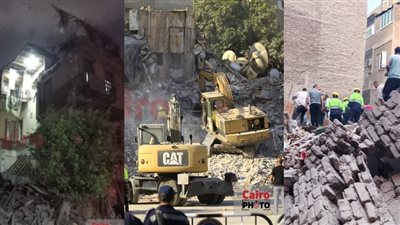 خلال 10 أيام.. 8 وفيات و5 إصابات حصيلة انهيار 3 عقارات بالقاهرة