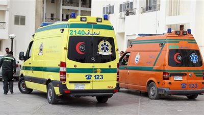مصرع وإصابة 4 أشخاص في تصادم سيارة بعمود إنارة بالمنيا | بث مباشر