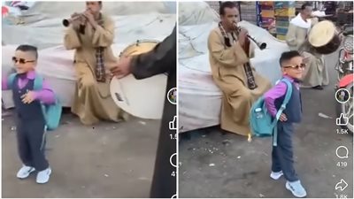بعد تصدره التريند.. أول تعليق من والدة الطالب شاكر صاحب فيديو الزفة البلدي أول يوم مدرسة