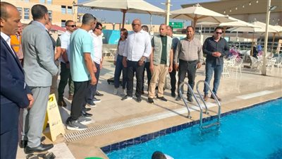 وزير الرياضة يتفقد مركز التنمية الشبابية في بلبيس بالشرقية | صور