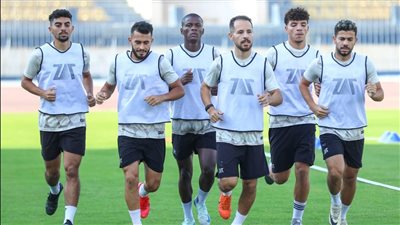 المصري يواصل تدريباته على ستاد الكلية الحربية | صور