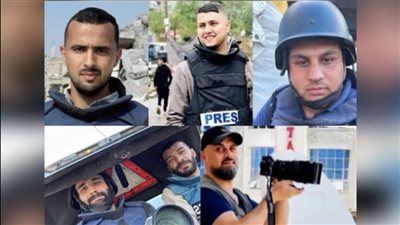 من بينهم حمزة الدحدوح وإسماعيل الغول.. صحفيون استشهدوا في حرب غزة