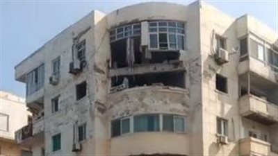 مكون من 5 طوابق.. انهيار جزئي لعقار في الإسكندرية وتدخل سريع من الحي| بث مباشر 