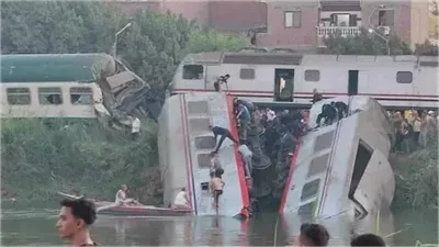 تسببوا في مصرع 3 وإصابة 21 آخرين.. تجديد حبس سائق القطار ومساعده بحادث قطاري المنيا 45 يوما