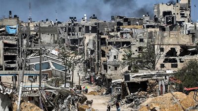 استشهاد 6 فلسطينيين في قصف الاحتلال منزل عائلة مصلح المصري بغزة