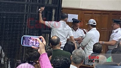 وصول سعد الصغير إلى المحكمة لحضور ثاني جلسات محاكمته في قضية المخدرات