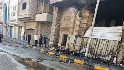 السيطرة على حريق اندلع بأحد المحال التجارية بسور نادي الزمالك| بث مباشر 