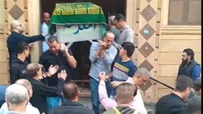 أهالي قرية طه شبرا يشيعون جثمان الكابتن عبد العظيم ندا نقيب الرياضيين بالمنوفية|بث مباشر 