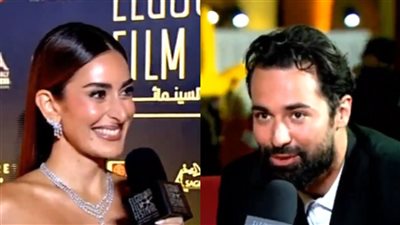 أحمد حاتم وأمينة خليل: مهرجان الجونة هذا العام حقق نجاحا كبيرا ورد فعل واسع