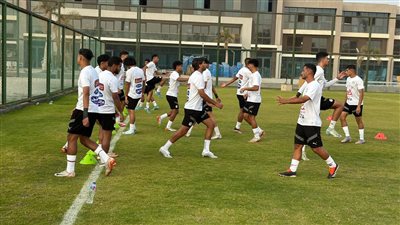 تدريبات قوية في اليوم الثاني لمعسكر منتخب الشباب