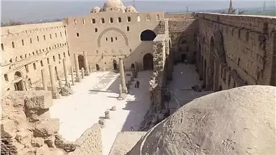 الدير الأبيض.. أحد أشهر الآثار القبطية في سوهاج