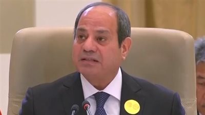 السيسي: سنقف ضد جميع المخططات التي تستهدف تصفية القضية الفلسطينية | بث مباشر
