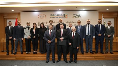 البنك الأهلي المصري يوقع بروتوكول تعاون مع جالينا وشركة إجري كاش