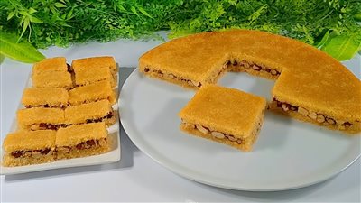 طريقة عمل الكنافة بالمكسرات في البيت.. طعم رهيب زي المحلات