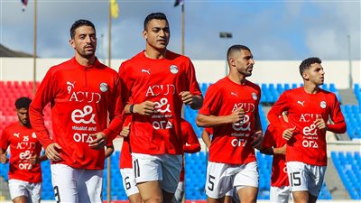 منتخب مصر يختتم تدريباته استعدادا لمواجهة كاب فيردي 