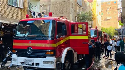 إصابة 5 أشخاص في حريق شقتين بالغربية