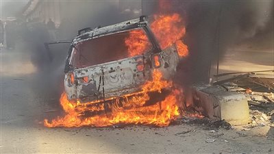 دون إصابات.. السيطرة على حريق اندلع في سيارة بـ 6 أكتوبر