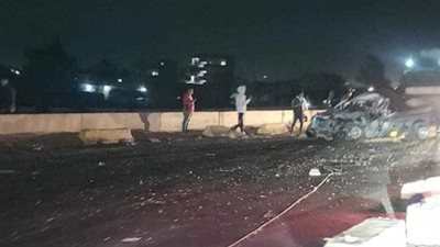 مصرع وإصابة 9 أشخاص إثر تصادم سيارتين على الطريق الإقليمي في المنوفية| بث مباشر