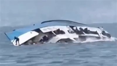 غرق صيادين في تصادم لانش كراكات ومركب صيد في البحيرة