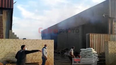 اندلاع حريق داخل شركة السعيد للأسمدة بالمنطقة الصناعية في البحيرة| صور