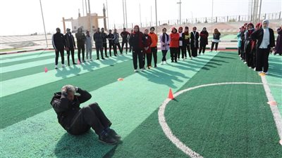 برامج لياقة بدنية للمعلمين الناجحين بمسابقة 30 ألف معلم بالوادي الجديد | صور