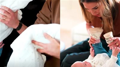 على أغنية لحسين الجسمي.. الملكة رانيا تنشر فيديو للاحتفال بحفيدتها الجديدة: إيمان وسط العيلة